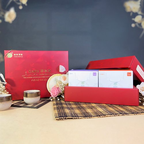 細胞潛能toti 博士級養生花草茶 GABA品茶時光禮盒 過年綜合茶禮盒 漢方茶 無糖