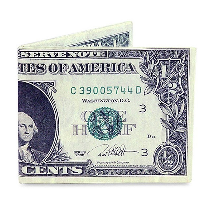 Mighty Wallet(R) 紙皮夾_Half Dollar - 長短皮夾/錢包 - 其他材質 