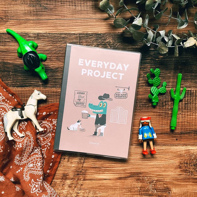 Di Mengqi Everyday Project Daily Project Journal v.4 Cowboy - Notebooks & Journals - Paper Multicolor