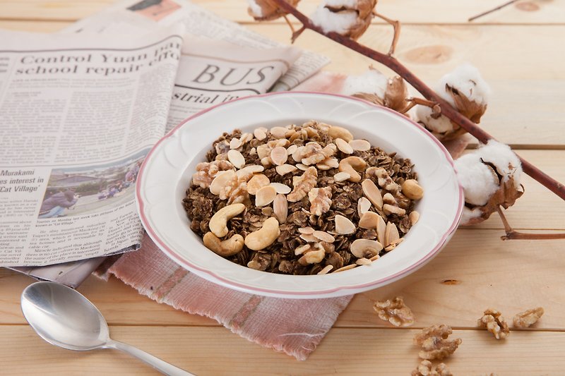 [afternoon snack light] rabbit food cereal set - nut black tea - Oatmeal/Cereal - Fresh Ingredients 