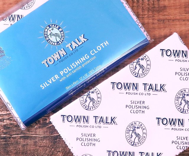 Town Talk Original Anti-Tarnish Silver Polishing Cloth - 12 x 18