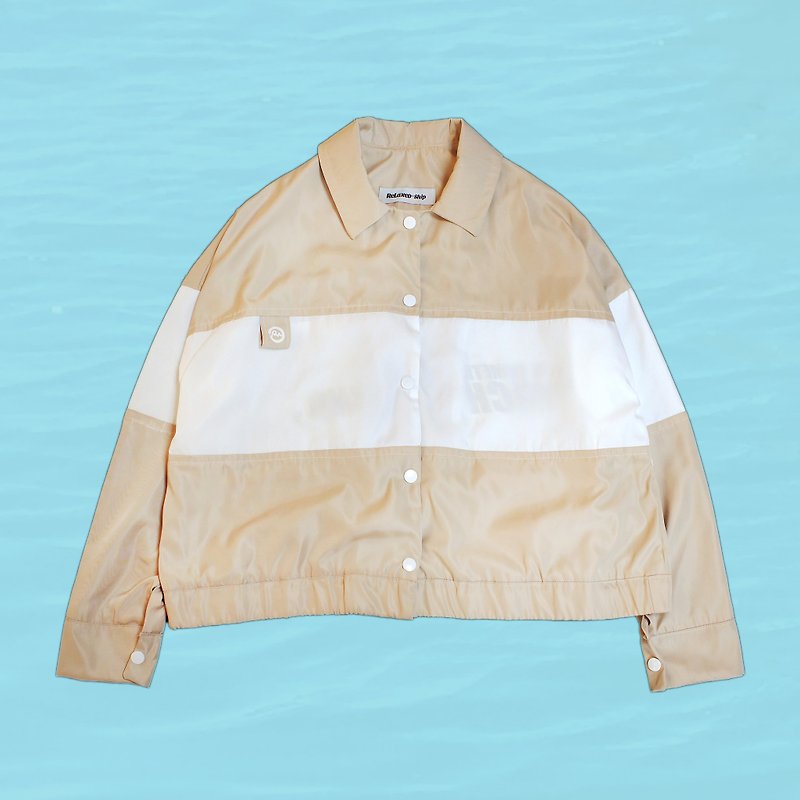 Lapel Jacket - Light Khaki - Women's Casual & Functional Jackets - Other Materials Khaki