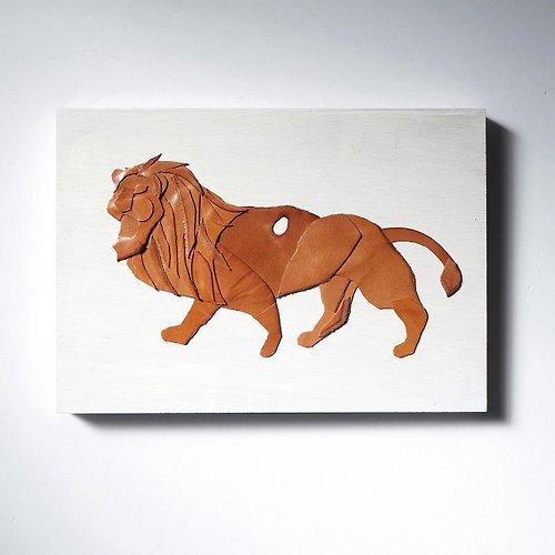 HELI 皮革拼貼藝術 / 獅子
