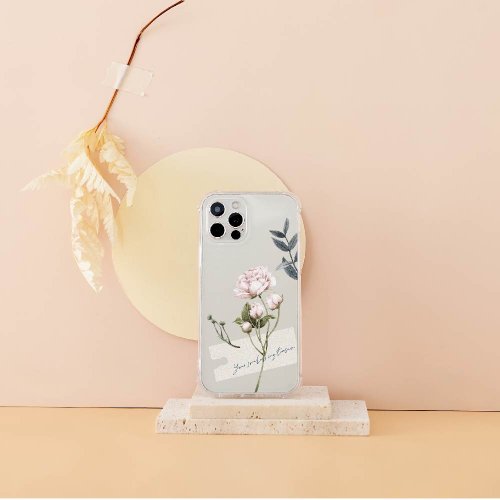 TOYSELECT 樂意Your smile玫瑰全氣囊防摔iPhone手機殼