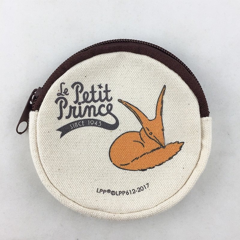 The Little Prince Classic authorization - purse: [Fox] - กระเป๋าใส่เหรียญ - ผ้าฝ้าย/ผ้าลินิน สีส้ม