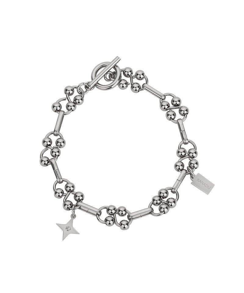 FLASH BALL BRACELET - Bracelets - Stainless Steel Silver