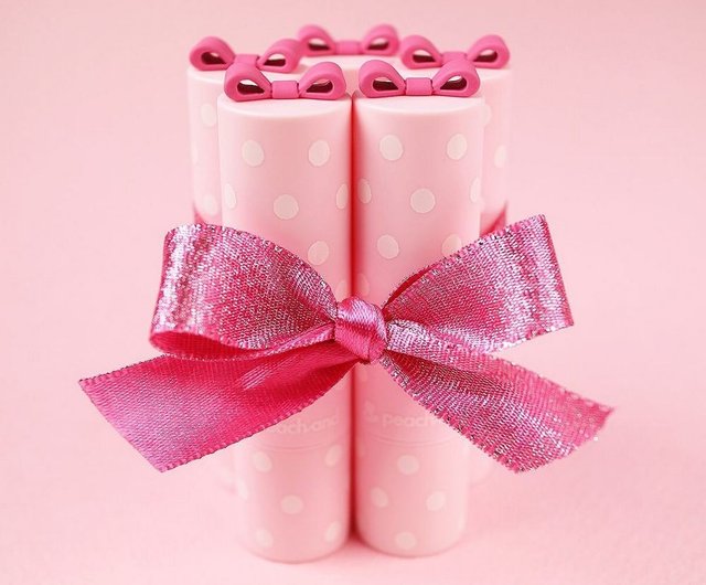 ピーチャンド 子供用ちょう結び保湿リップクリーム 透明 ショップ Missnella リップ チーク Pinkoi