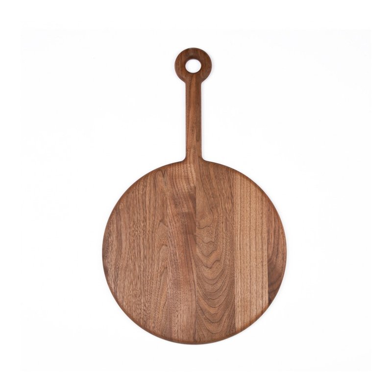 Plank Round Log Cutting Board | Fort Standard - ถาดเสิร์ฟ - ไม้ สีนำ้ตาล