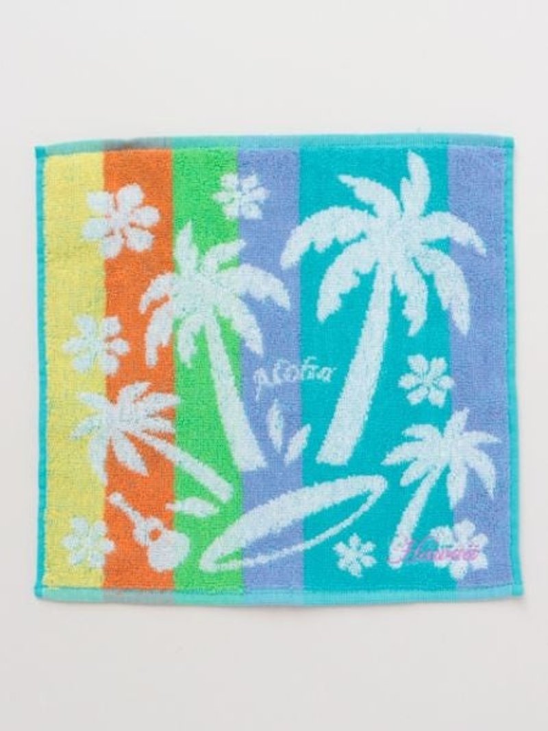 Palm Tree Towel Handkerchief - 毛巾/浴巾 - 其他材質 
