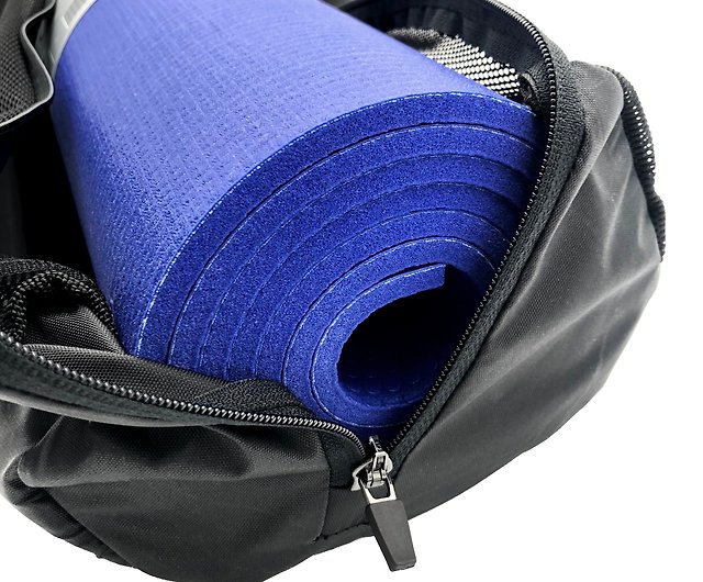 INEXTION】Yoga Mat Bag Mesh Yoga Mat Backpack - Black - Shop inextion Yoga  Mats - Pinkoi
