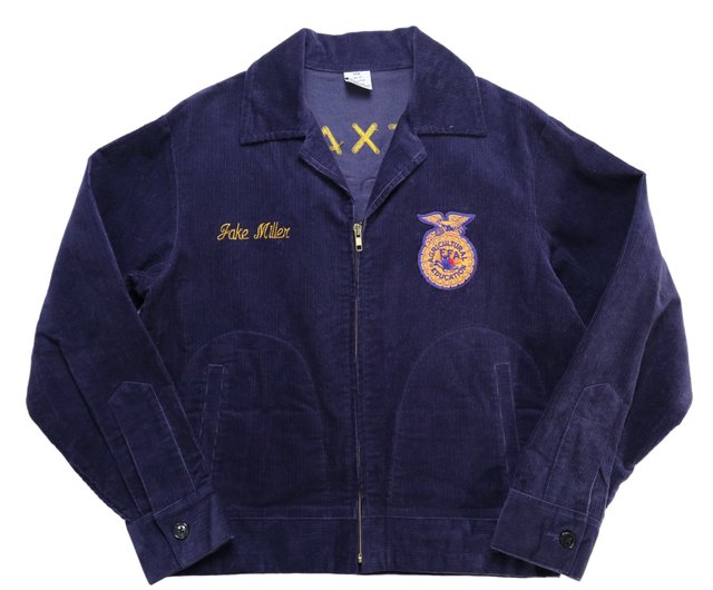 FFA USA Farm Team Jacket Corduroy Jacket Size 38 - Shop fujibird