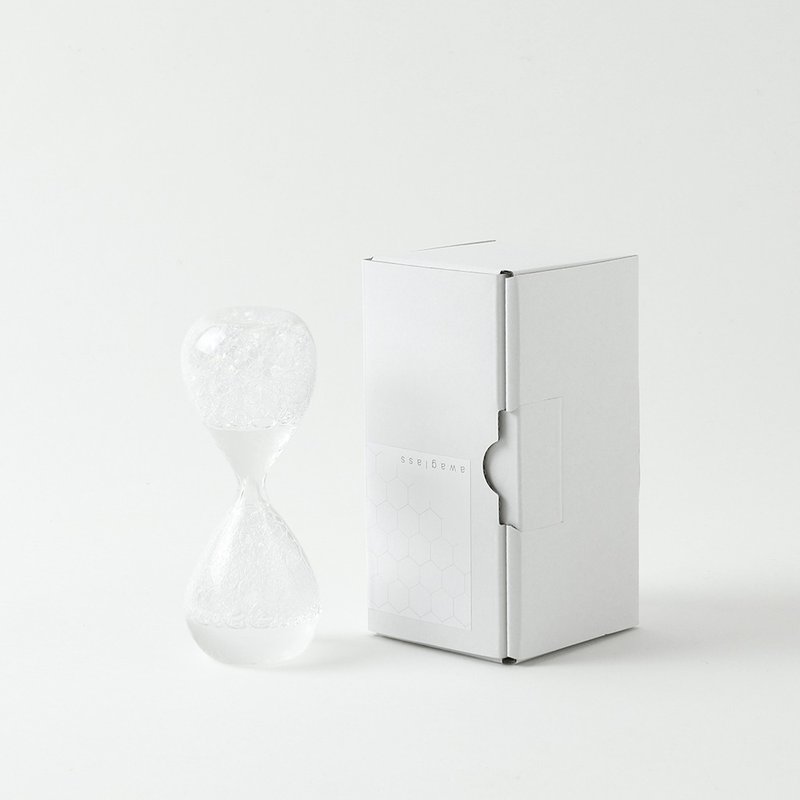 awaglass bubble timepiece hourglass mini - Items for Display - Glass Transparent