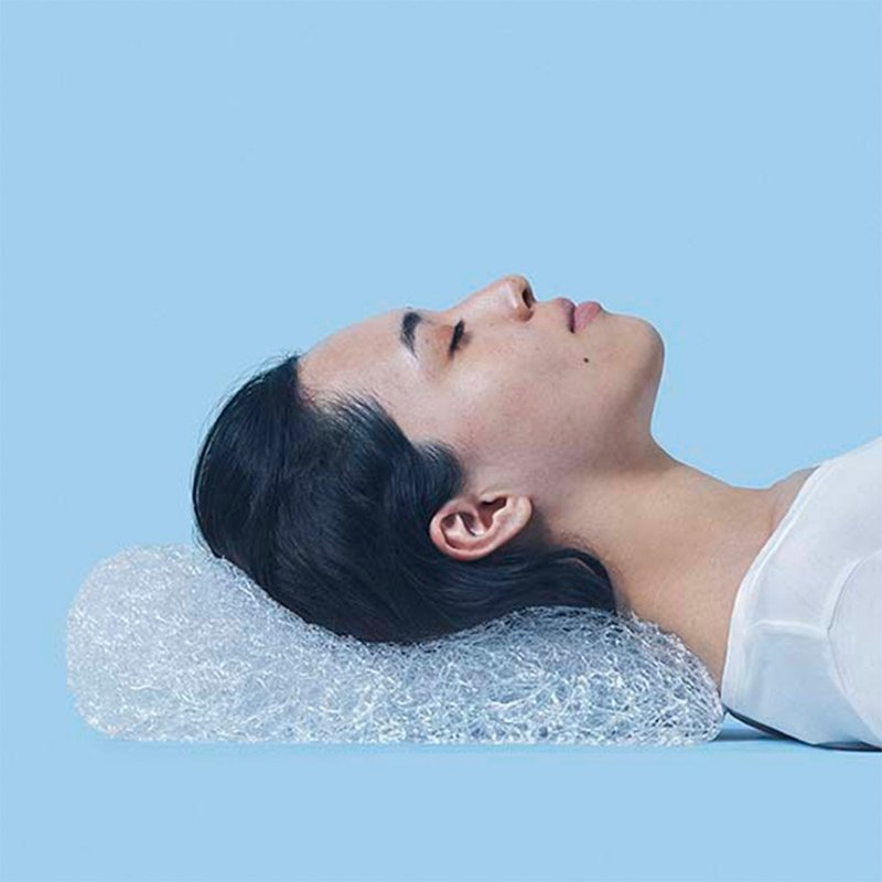 Brain Sleep technology pillow is made of patented fiber structure - high style - Pillows & Cushions - Resin Transparent