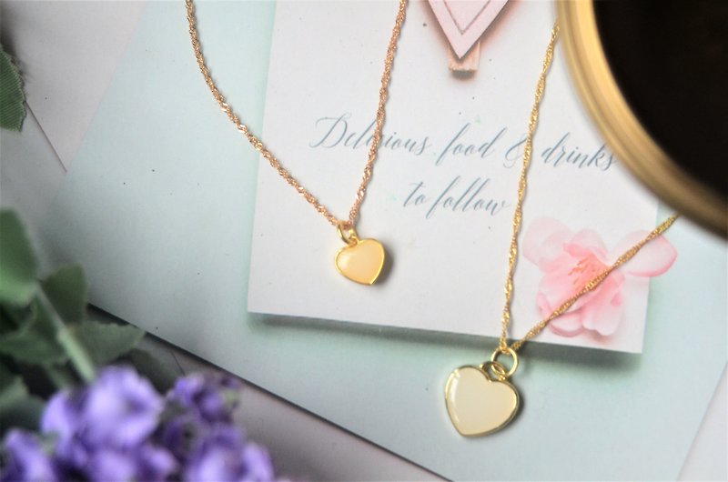 [Pre-order at the end of August] Xinqing-925 Silver-plated breast milk jewelry necklace - สร้อยคอ - เงิน สีทอง