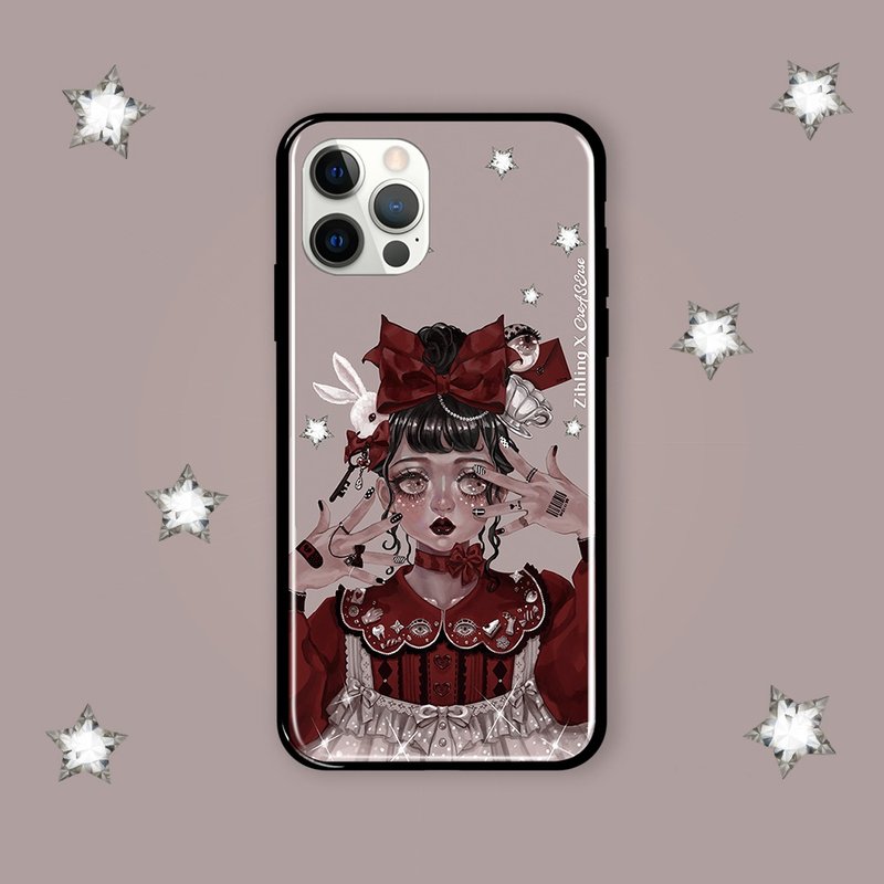 Zihling 聯名 裝飾少女 防摔手機殼 ZLAA05 - 手機殼/手機套 - 矽膠 多色