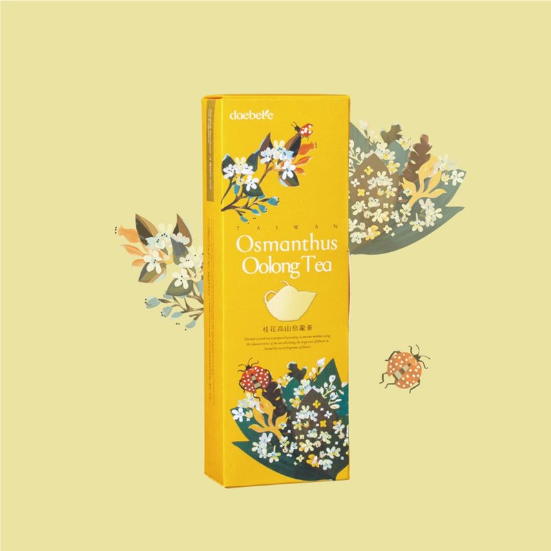 【daebete】桂花高山烏龍窨花茶 台灣新鮮花卉直送 (7g*10包) - 茶葉/茶包/水果茶 - 其他材質 