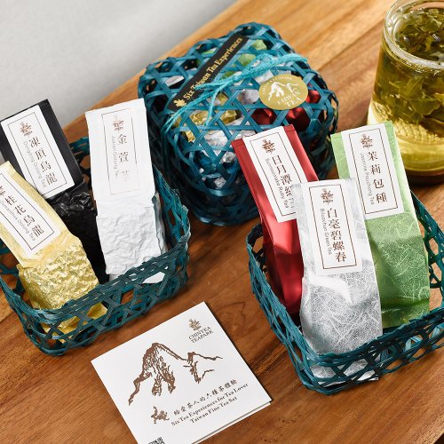 ギフトボックス - お茶好きにはたまらない6種類の台湾茶体験