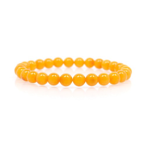 正佳珠寶 Gemsrich Jewelry 【正佳珠寶】老蜜蠟琥珀 陽橙老蜜 6mm 老蜜蠟手珠