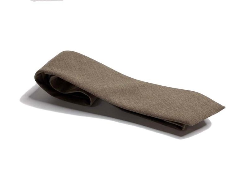 Linen Wool Warm Men's Tie Series Neckties - Ties & Tie Clips - Wool Khaki