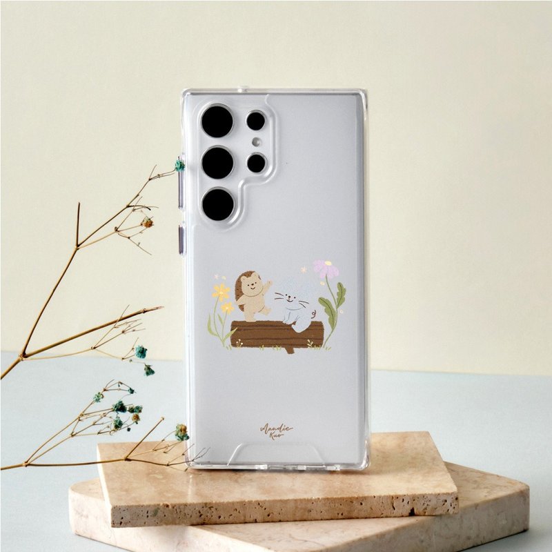 Mandie好朋友的聚會防摔透明SAMSUNG手機殼 - 手機殼/手機套 - 塑膠 多色