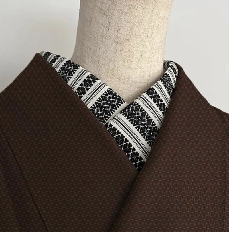 【半襟】日式和服半襟  襦袢裝飾領 Han-eri 和服替換領 95×15cm - 女上衣/長袖上衣 - 聚酯纖維 白色