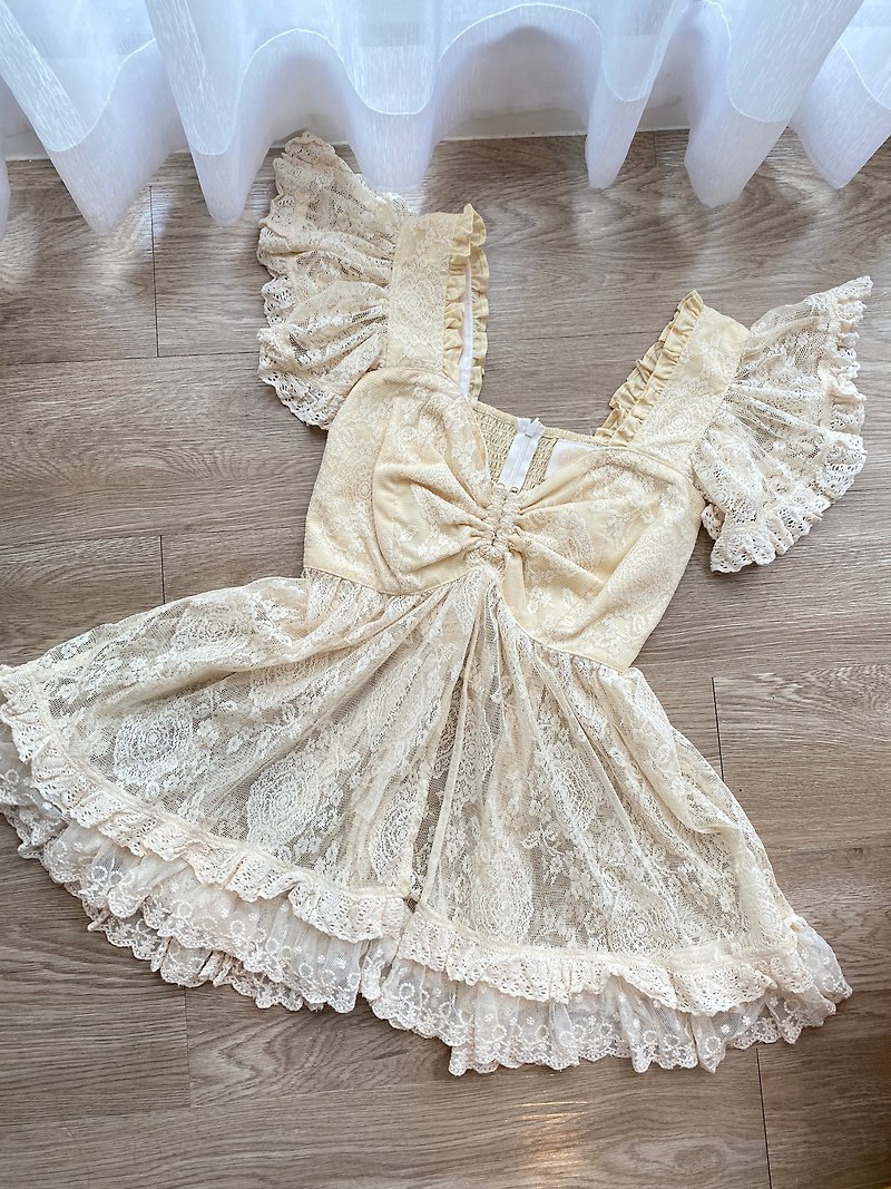 Cream dress remake - One Piece Dresses - Thread Khaki