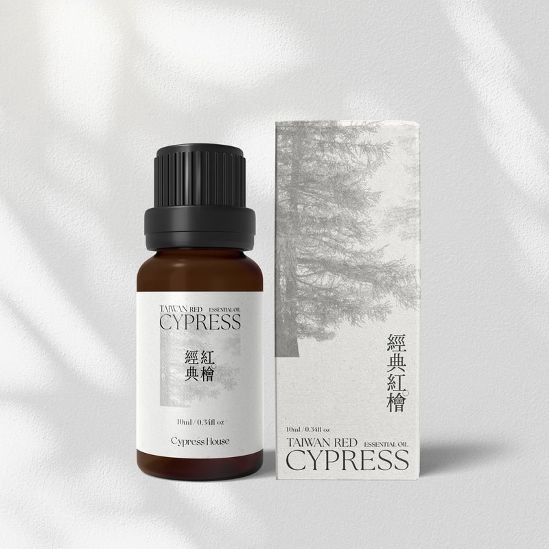 經典紅檜 – 台灣檜木單方精油  木質調 台灣伴手禮 - 香氛/精油/擴香 - 精油 金色