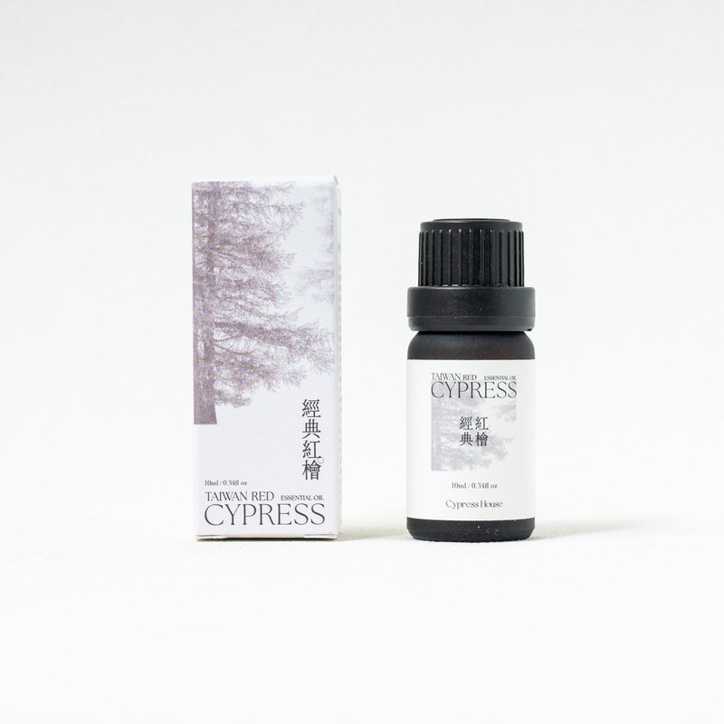 經典紅檜 – 台灣檜木單方精油  木質調 台灣伴手禮 - 香氛/精油/擴香 - 精油 金色