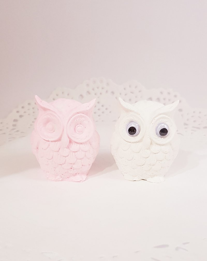 [Miss Feng] Little Owl Spreading Fragrance Stone - Expanding Fragrance Bricks - Suitable for Various Holiday Gifts - ของวางตกแต่ง - วัสดุอื่นๆ 