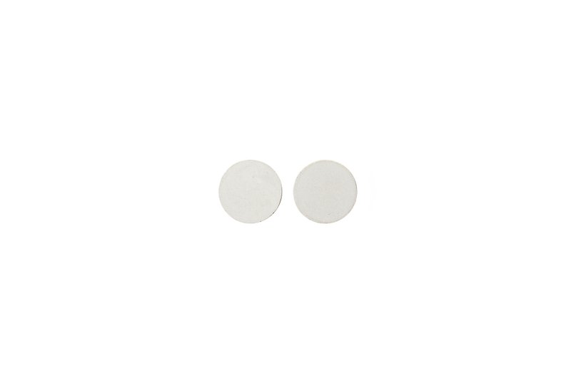 CMF 耳環 (白色水泥) - 耳環/耳夾 - 水泥 白色
