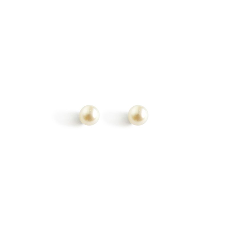 Ficelle | Handmade Brass Natural Stone Bracelet | [惇惇] Can be gentle and gentle - earrings - Earrings & Clip-ons - Gemstone 