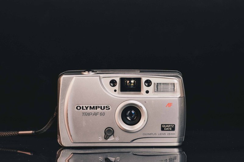 Olympus Trip AF 60 #135底片相機#傻瓜相機 - 相機/拍立得/底片相機 - 其他金屬 黑色