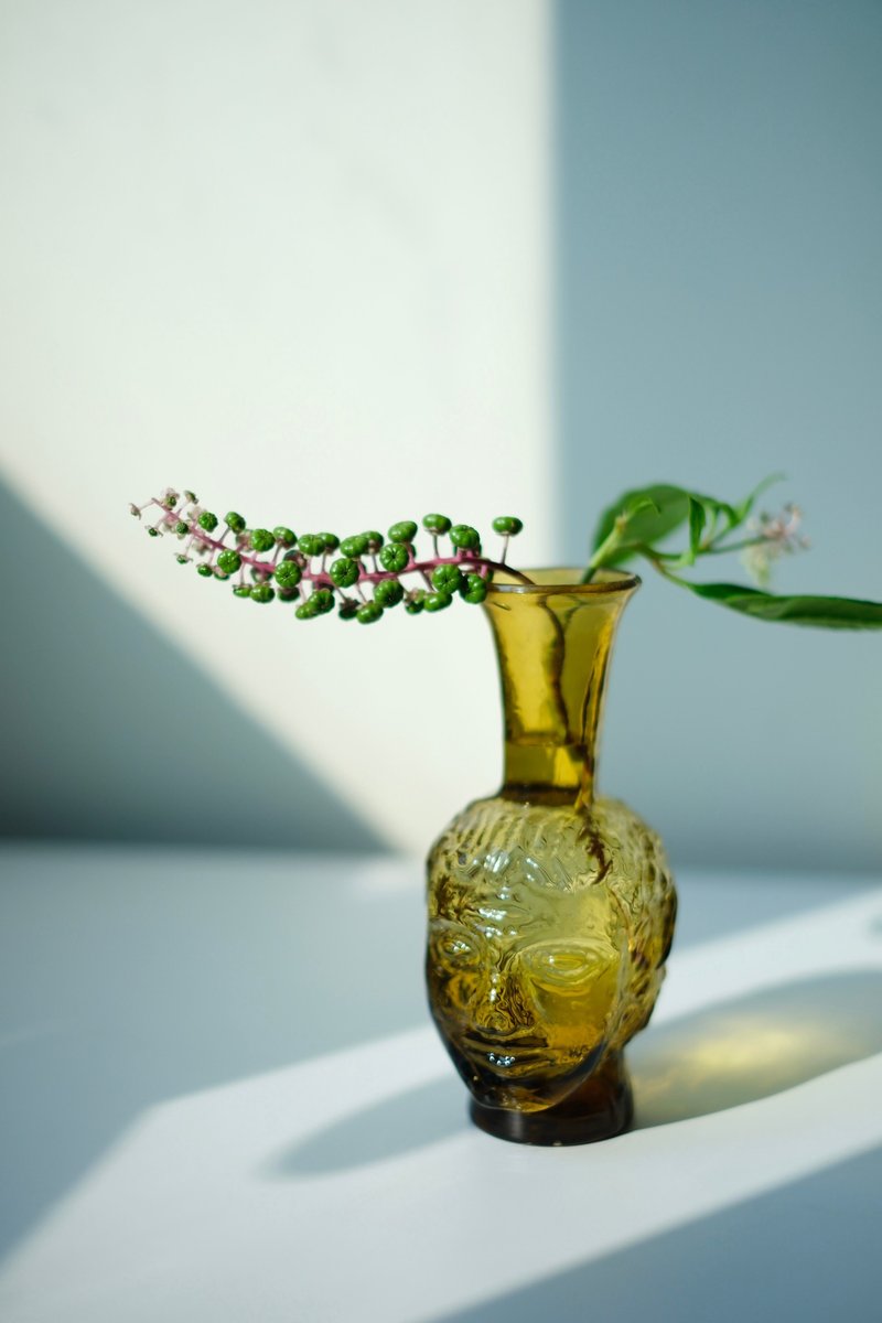 French Glass Bottle La Soufflerie/Homeware/Vase/Plants/Water Glass - เซรามิก - แก้ว หลากหลายสี