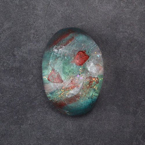 Pavo Jewelry & Art 【5%營收支持性別平權】藝術寶石皂 三月誕生石 共生系列-海水藍