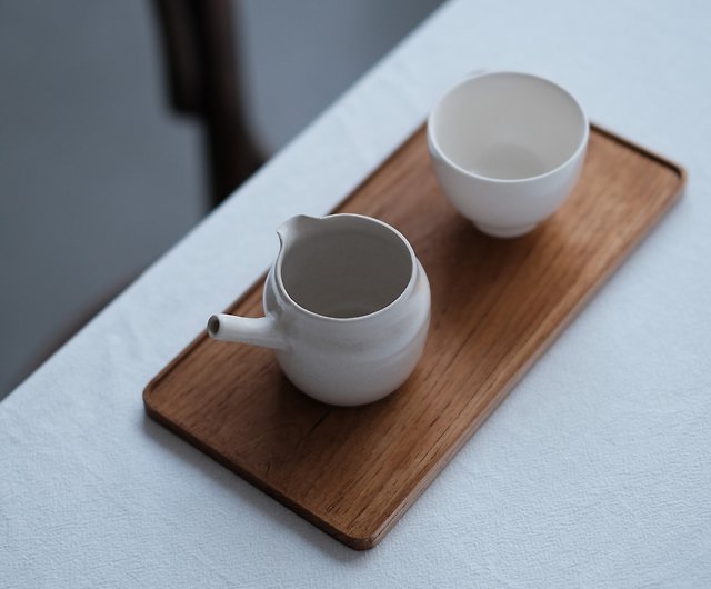 緬甸柚木長方形小托盤茶托- 設計館日常選物杯墊- Pinkoi