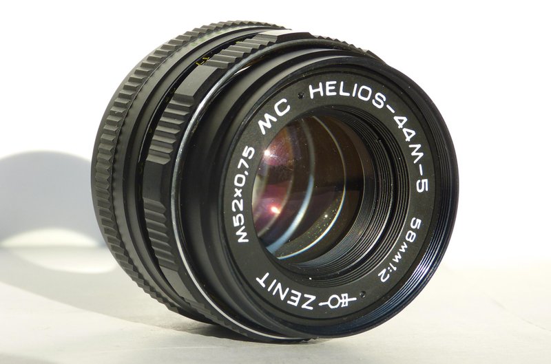 tested MC Helios 44M-5 2/58 Russian lens M42 mount Valdai Zenit export version - 相機/拍立得/底片相機 - 其他材質 黑色