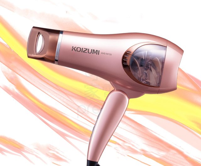 Japan KOIZUMI Japan s best selling Monster negative ion hair dryer champagne powder