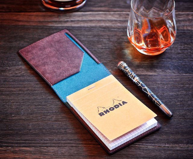 Leather Rhodia Cover Rhodia Notebook Cover Personalized 