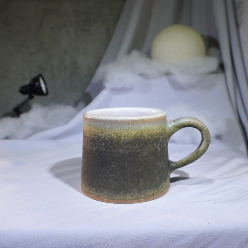 鏽青小山形杯-約200ml,茶杯,馬克杯,水杯,咖啡杯 - 咖啡杯/馬克杯 - 陶 多色