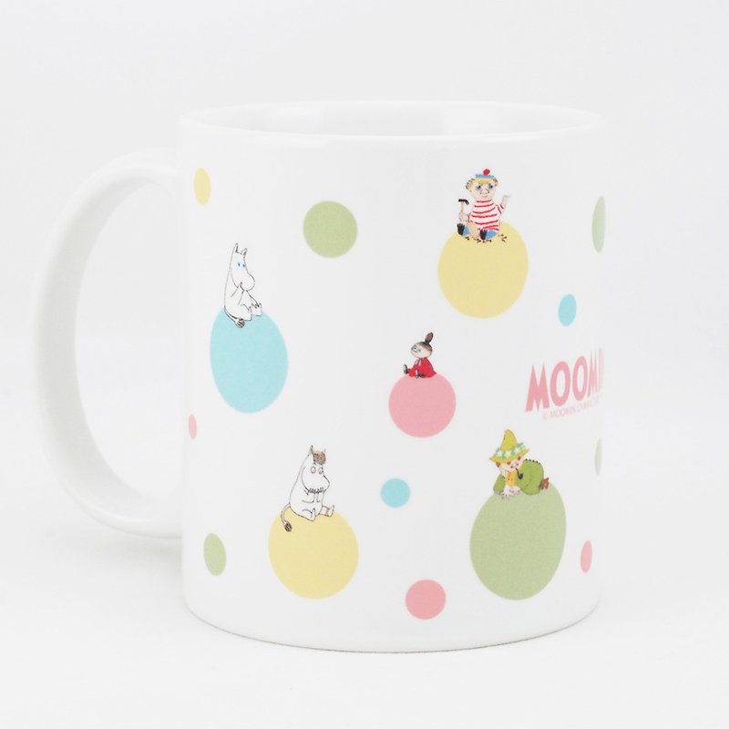 Authorized by Moomin-Mug [Rainbow Bubble] - แก้วมัค/แก้วกาแฟ - เครื่องลายคราม หลากหลายสี