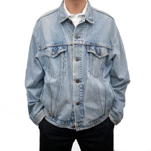 LEVI'S 75525-0412 denim jacket second-hand vintage washing