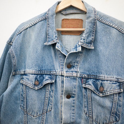 LEVI'S 75525-0412 denim jacket second-hand vintage washing