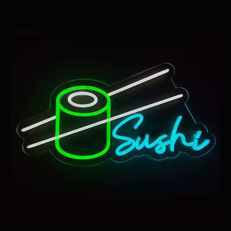 Su Shi LED Neon Sign for Home Office Party Wall Bar Gym Birthday Holiday - โคมไฟ - อะคริลิค สีใส