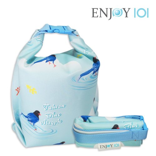 Enjoy101矽膠布專家 Enjoy101 UnSac 2.0 矽膠佈防漏食物袋 吃貨袋 藍鵲2.0鈕扣設計