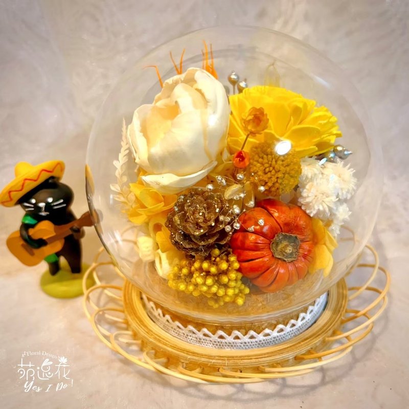 Cork-stoppered glass bouquet (large) - ของวางตกแต่ง - พืช/ดอกไม้ หลากหลายสี