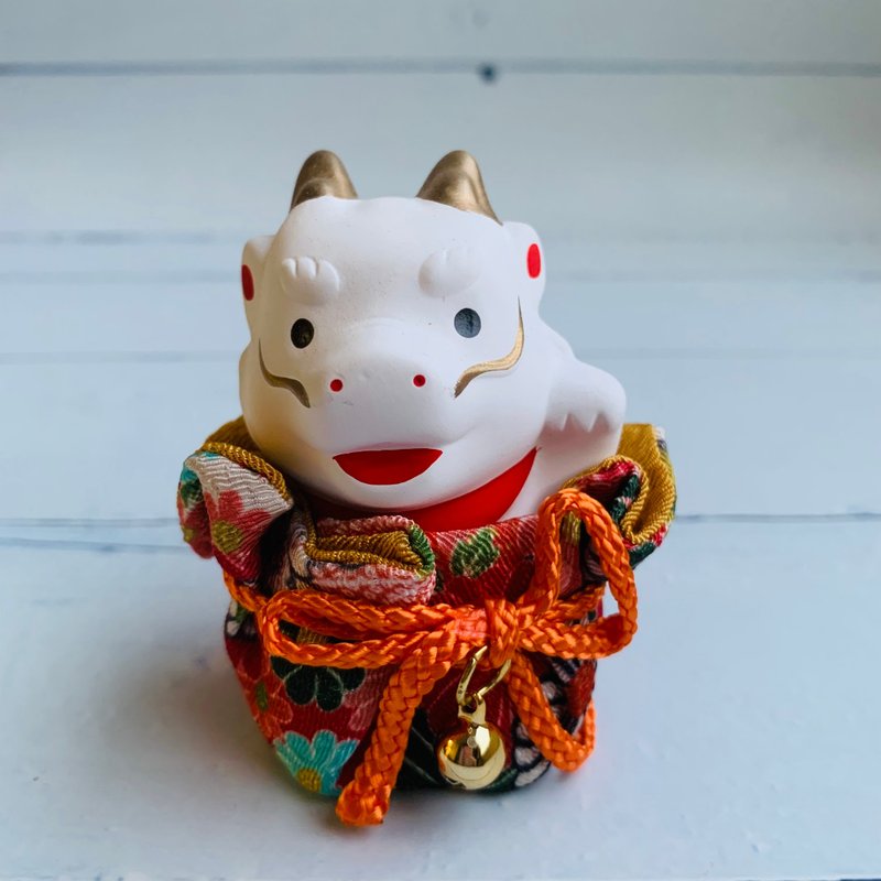 Jincai Lucky Dragon-Kimono-Year of the Dragon Mascot - ตุ๊กตา - ดินเผา 