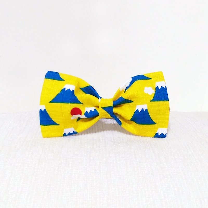 Ella Wang Design Bowtie Pet Bowknot Cat and Dog - Collars & Leashes - Other Materials Yellow