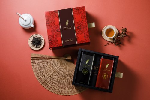 HOHOCHA喝喝茶丨台灣香日月潭紅茶廠 【精選茶葉禮盒】罐裝2入