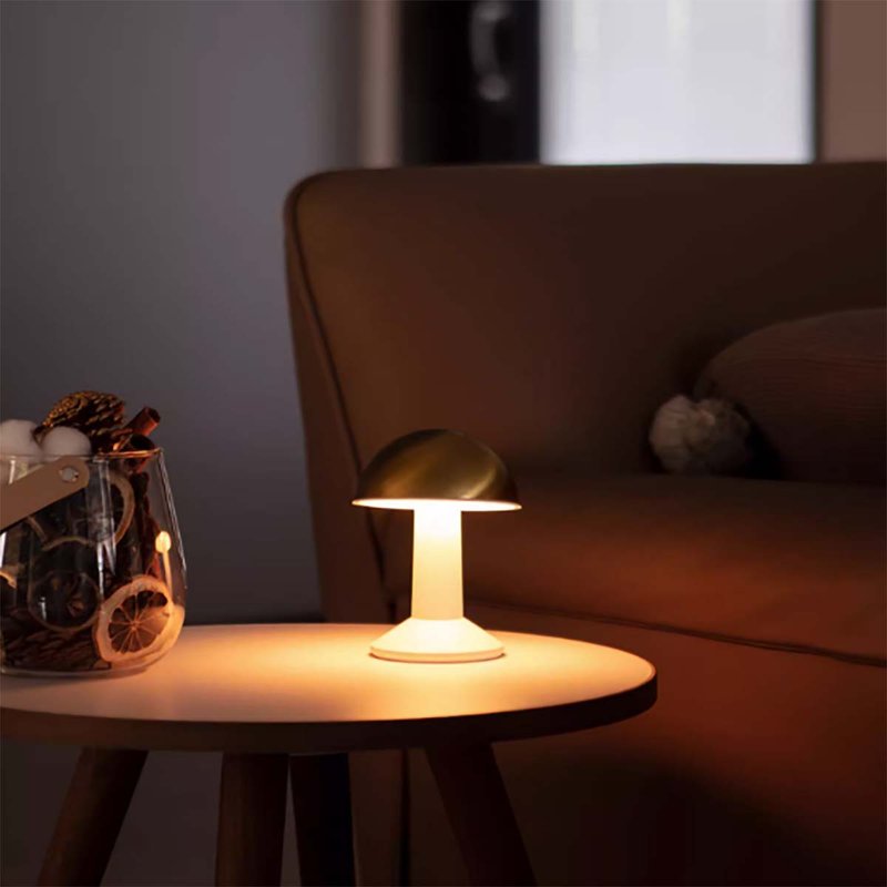 [Free shipping] Light luxury bedroom bedside decoration high-end wireless wiring-free night light Xinteri - โคมไฟ - วัสดุอื่นๆ หลากหลายสี