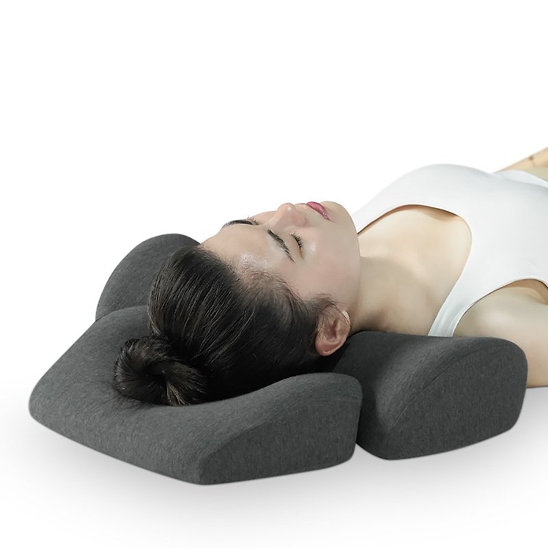 Cervical spine pillow repair to help sleep sleep special neck pillow comfortable - เครื่องนอน - น้ำยาง 